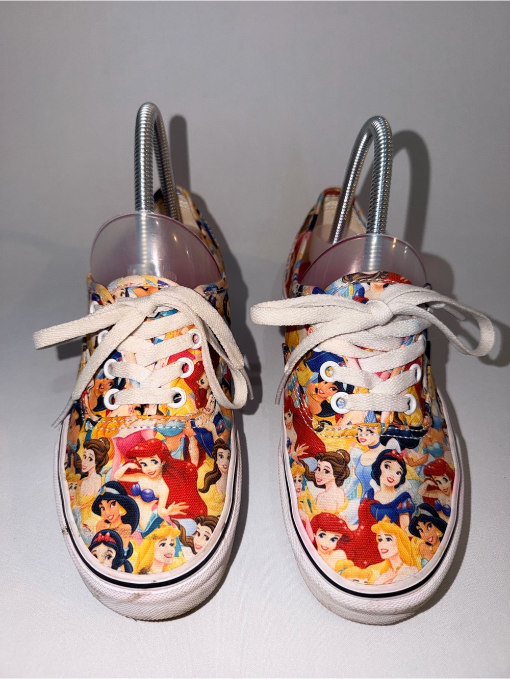 Vans Multicolor Disney Princess Canvas Lace-Up Sneakers